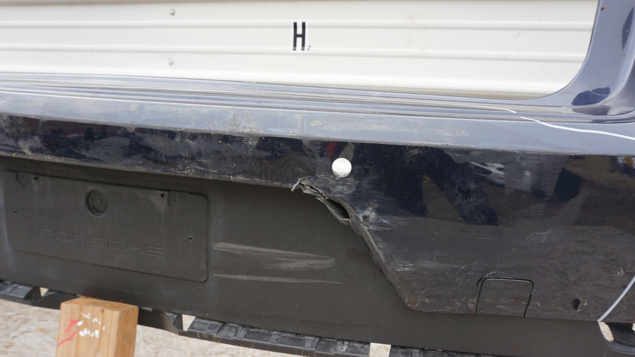 2015-2018 PORSCHE MACAN REAR BUMPER COVER PANEL W/ VALANCE 95B807421L OEM