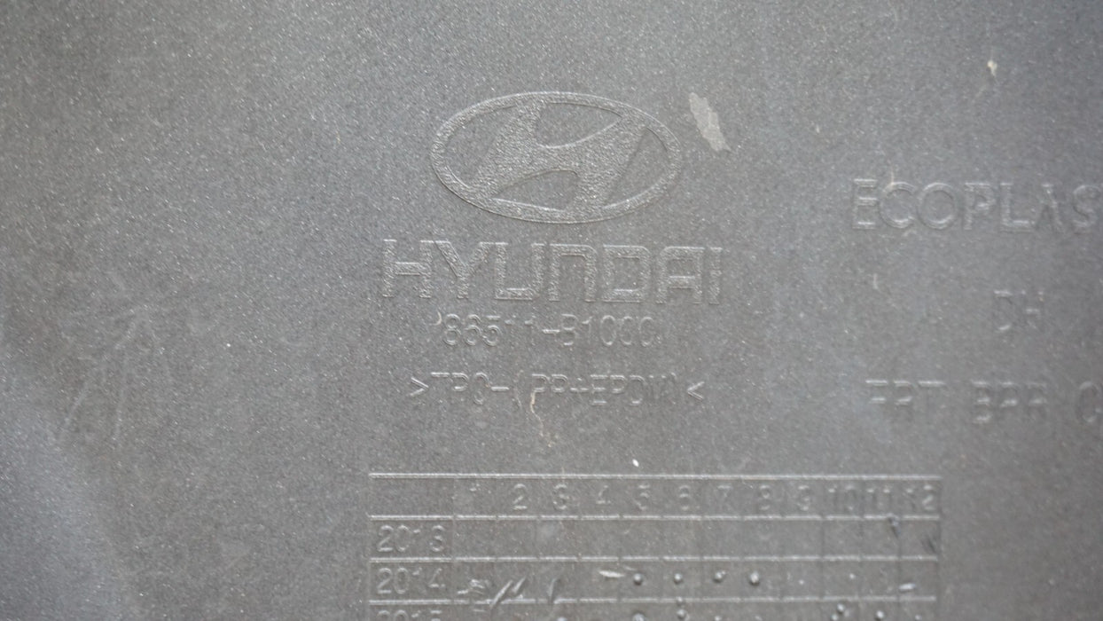2015-2016 HYUNDAI GENESIS 3.8 5.0 SEDAN FRONT BUMPER COVER PANEL OEM 86511-B1000