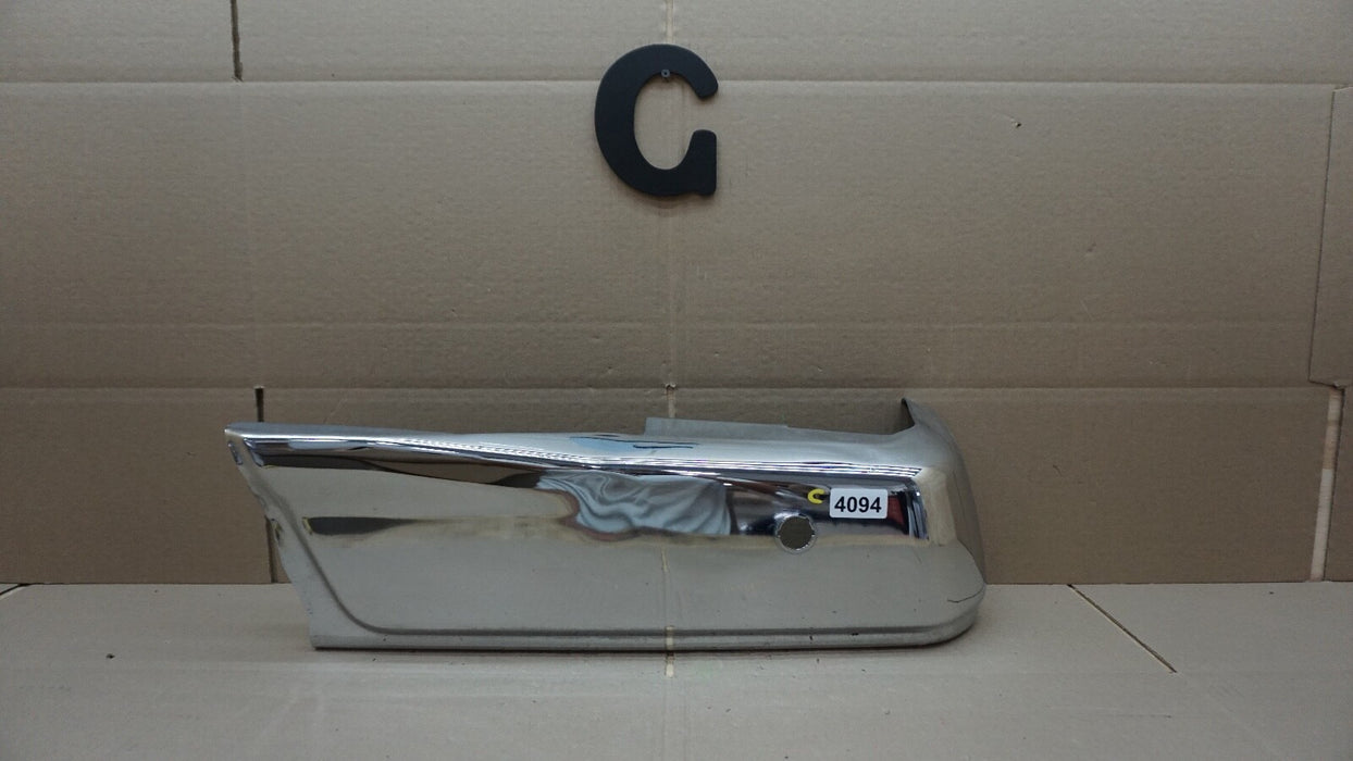 2015-2020 FORD F150 LEFT SIDE REAR BUMPER END CAP WITH SENSOR HOLE OEM