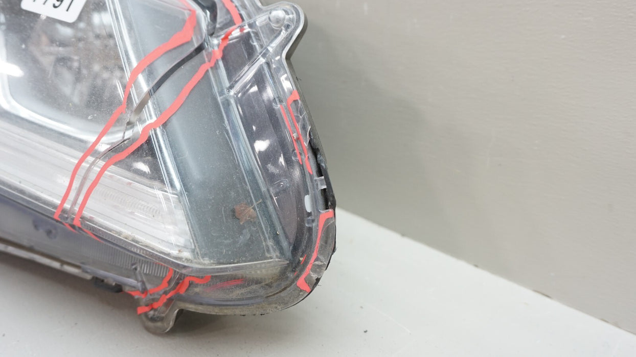 2016-2017 HONDA ACCORD FRONT RH RIGHT PASSENGER SIDE HEADLIGHT HALOGEN OEM