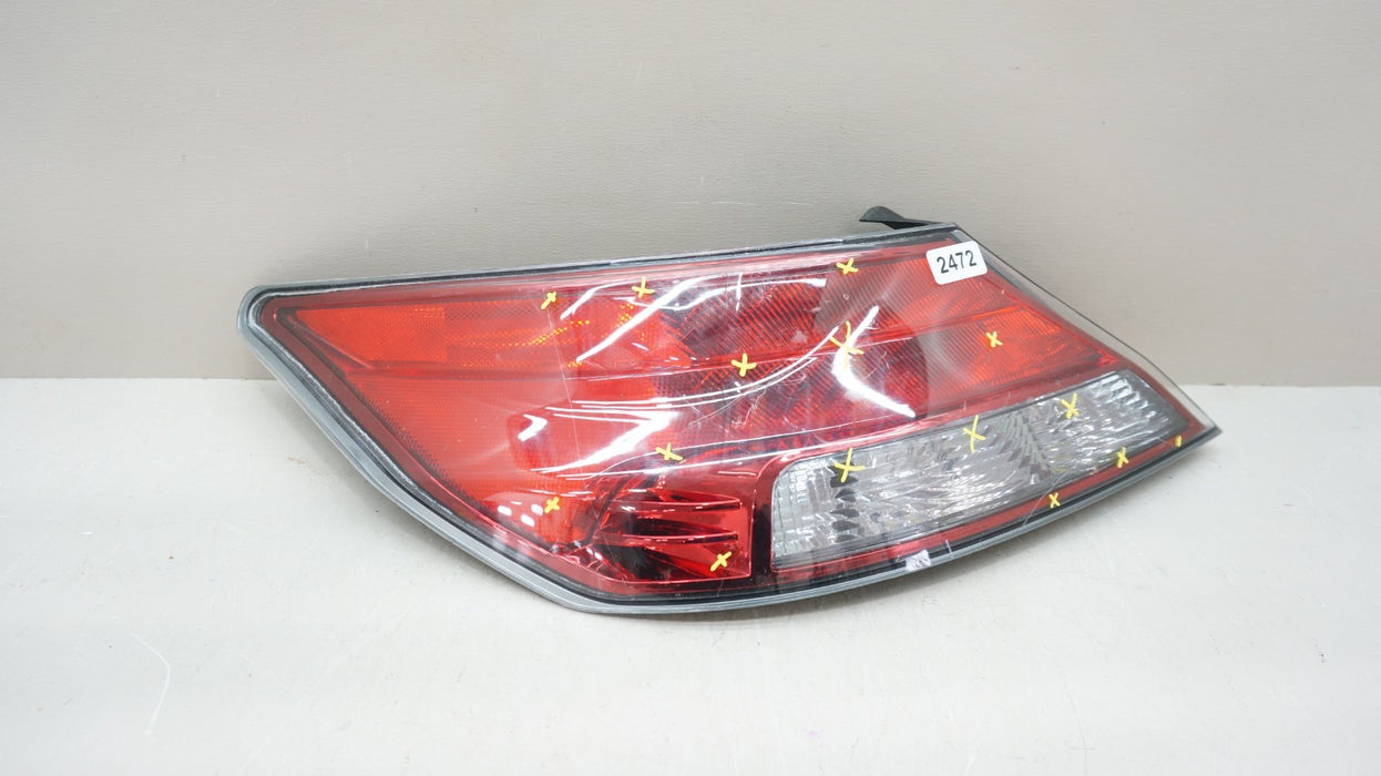 2009-2014 ACURA TL REAR LEFT DRIVERS SIDE TAIL LIGHT DEPO AFTERMARKET