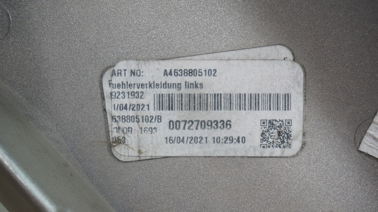 2019-2024 MERCEDES-BENZ G-CLASS AMG FRONT LEFT SIDE HEADLIGHT TRIM A4638887000