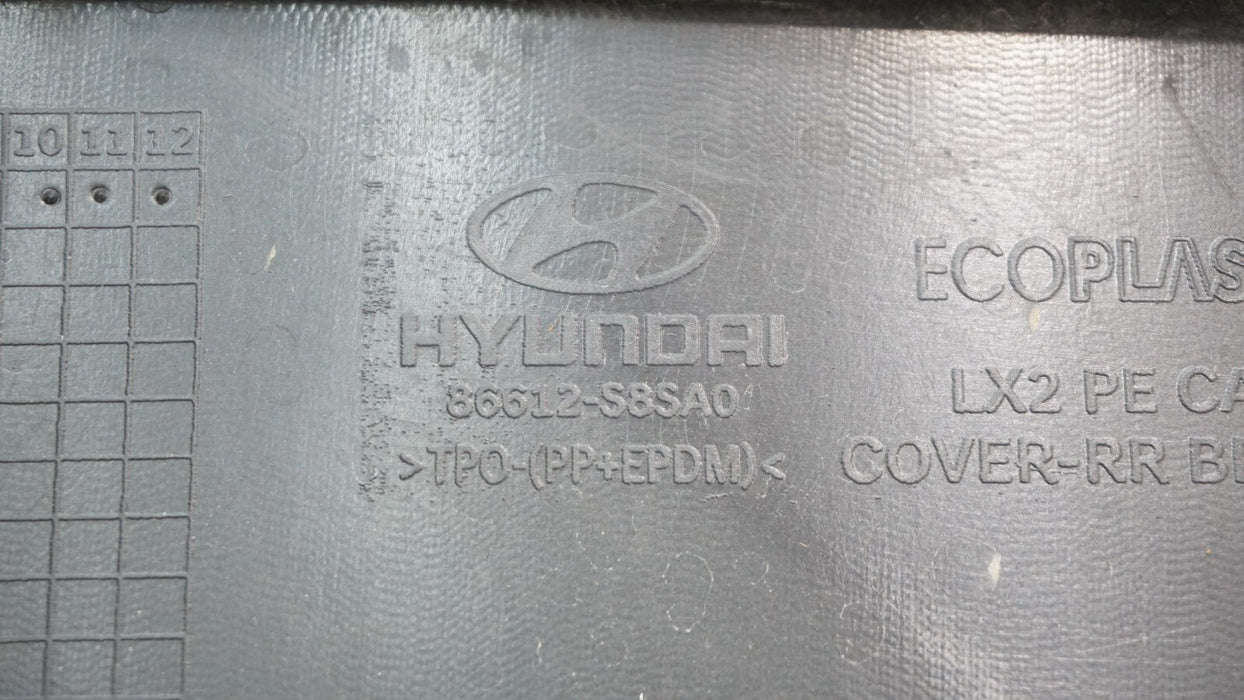 2023-2024 HYUNDAI PALISADE REAR BUMPER COVER W/LOWER 86611-S8CA0 OEM