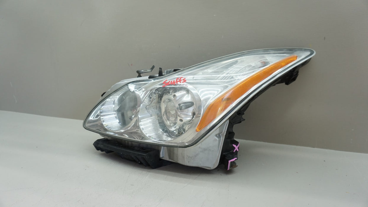 2011-2013 INFINITI G37 COUPE FRONT LEFT DRIVER SIDE HEADLIGHT LAMP HID XENON OEM
