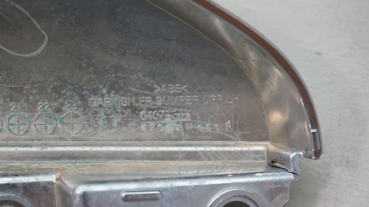 2020-2021 MITSUBISHI OUTLANDER SPORT FRONT LEFT BUMPER MOLDING COVER 62081W000