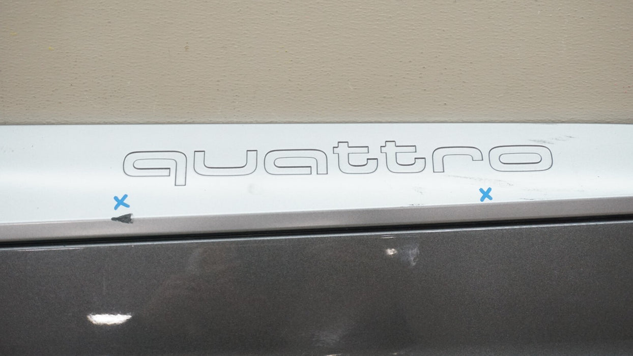 2017-2019 AUDI Q7 REAR LEFT DOOR TRIM LOWER MOLDING OEM 4M0853969G