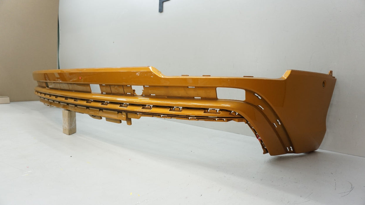 2019 AUDI Q8 S-LINE REAR LOWER BUMPER COVER PANEL W/ SENSOR HOLE OEM 4M8807527D