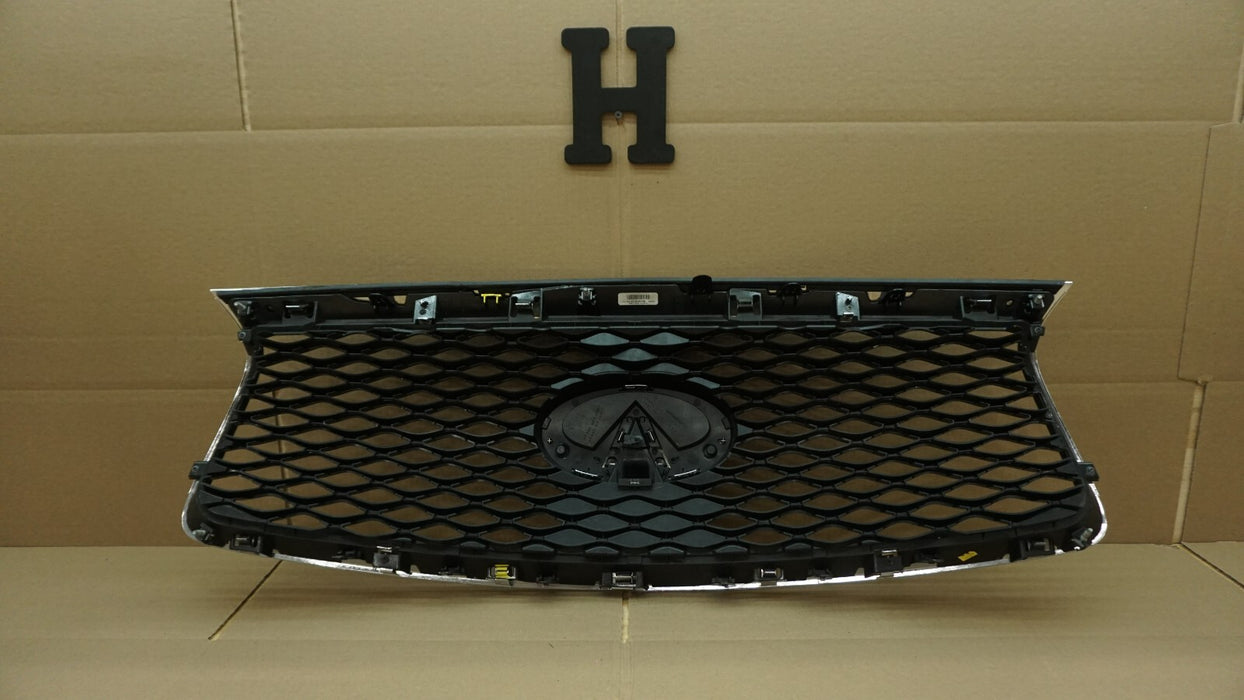 2016-2020 INFINITI QX60 FRONT BUMPER CENTER GRILL GRILLE OEM 623109NC0A