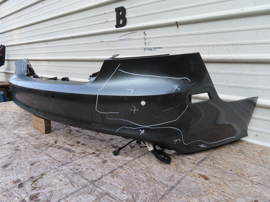 2012-2014 AUDI A7 QUATTRO REAR BUMPER COVER PANEL W/ HARNESS OEM 4G8807511AC