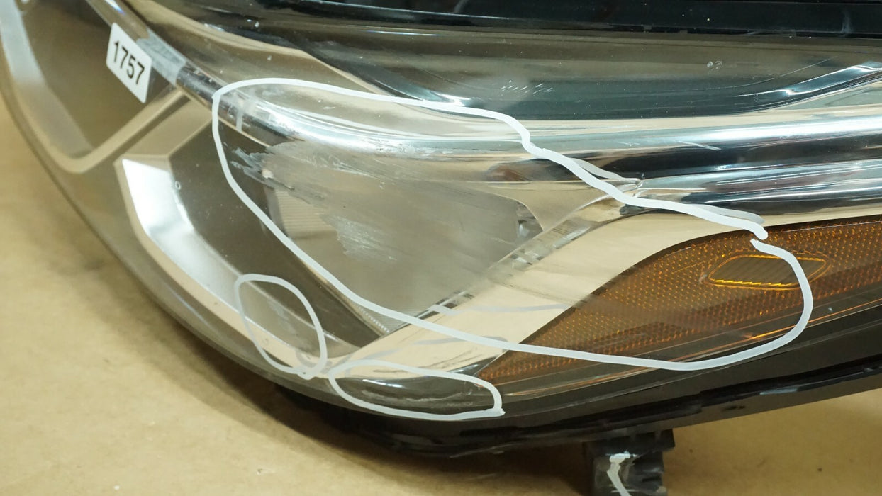 2016-2018 CHEVROLET CRUZE FRONT LEFT DRIVER SIDE HALOGEN HEADLIGHT HEADLAMP OEM