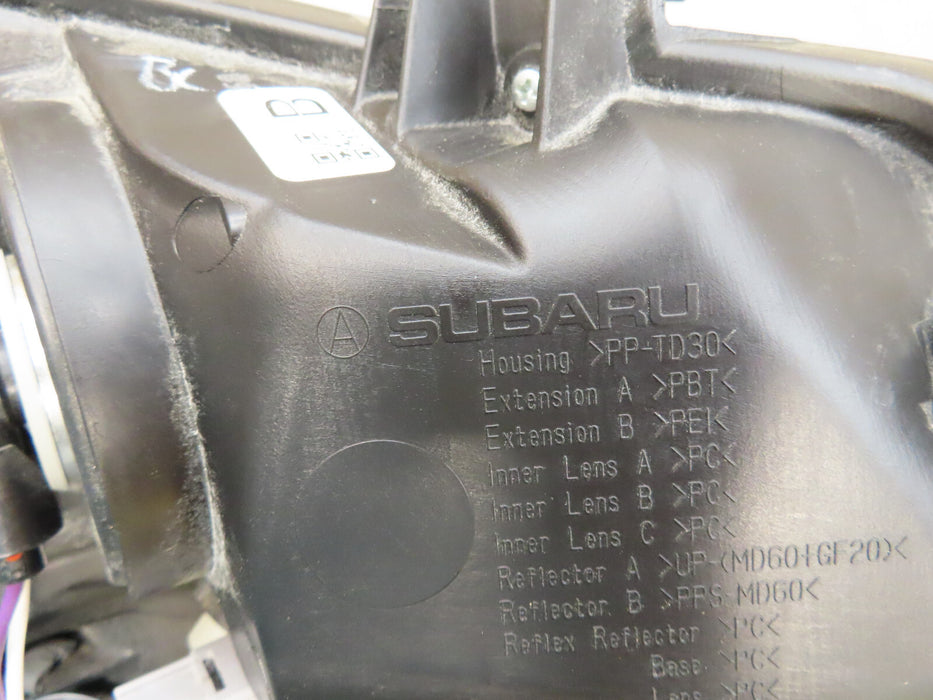 2015 2016 2017 SUBARU OUTBACK FRONT LEFT DRIVER HEADLIGHT HALOGEN OEM