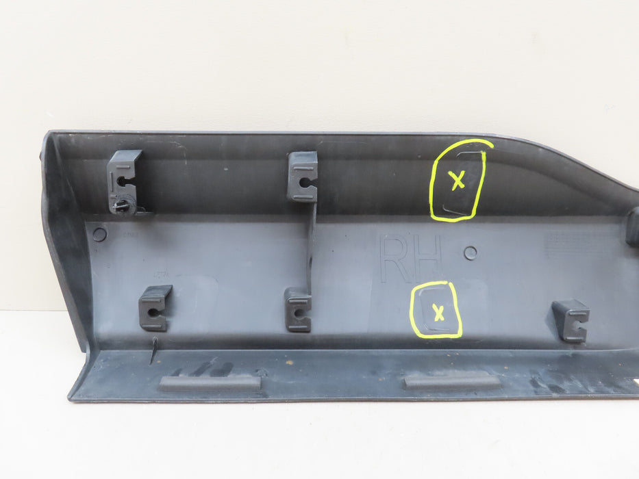 2015-2020 FORD EDGE REAR RIGHT PASSENGER SIDE DOOR LOWER MOLDING OEM