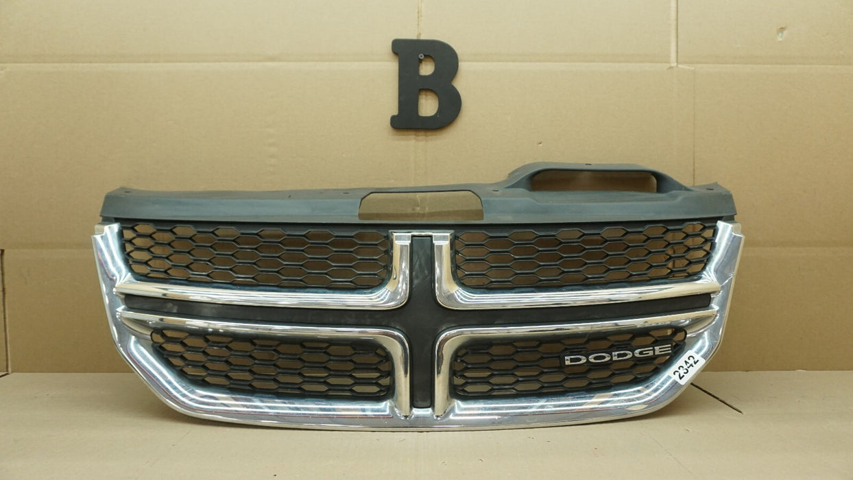 2010-2017 DODGE JOURNEY FRONT BUMPER UPPER GRILL GRILLE OEM 68080192AA