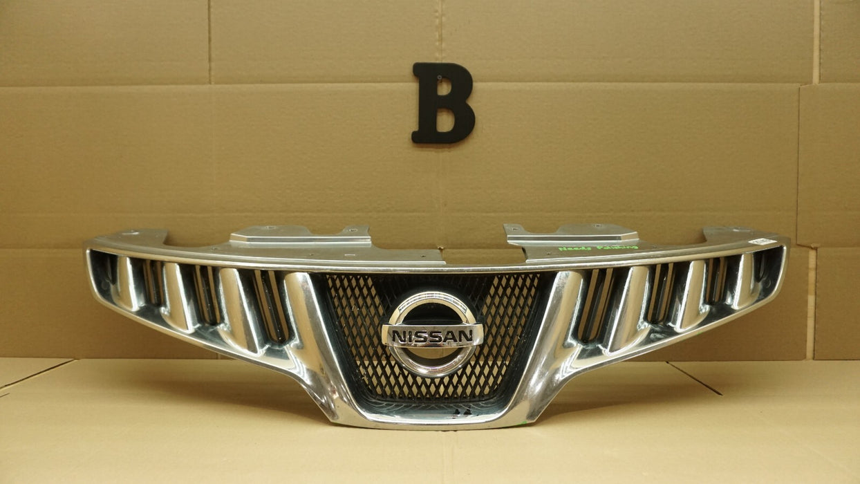 2009 2010 NISSAN MURANO FRONT CHROME GRILLE GRILL WITH EMBLEM FACTORY OEM 09 10