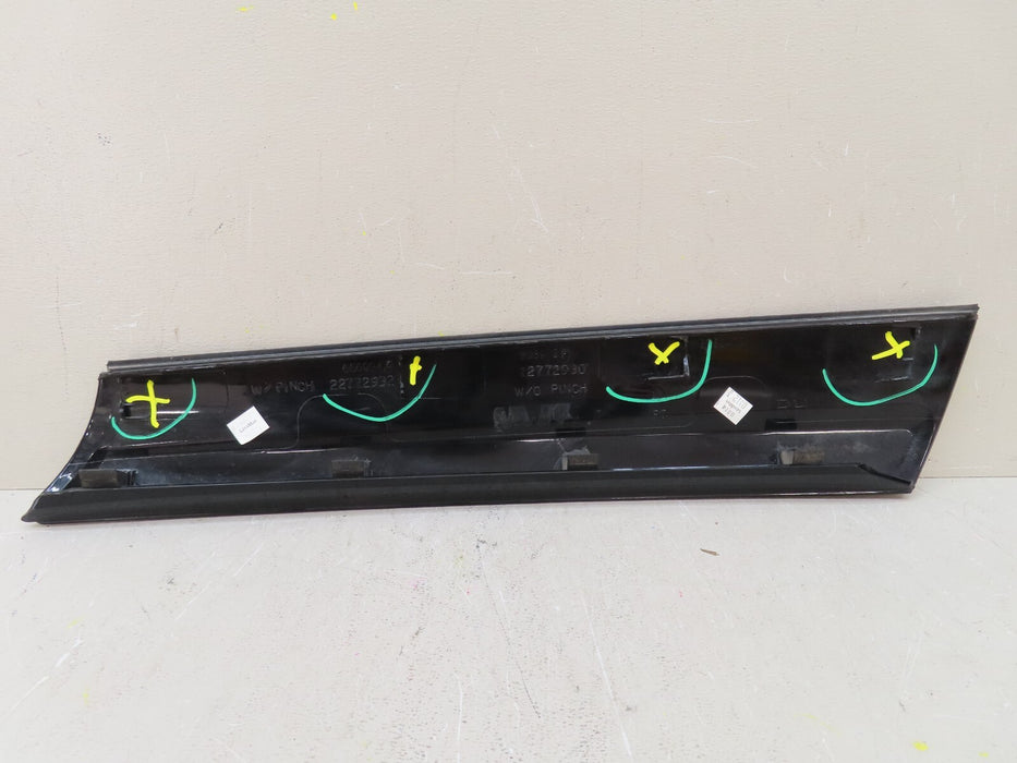 2010-2015 CHEVROLET EQUINOX REAR RIGHT TAILGATE PILLAR MOLDING TRIM OEM 22772930
