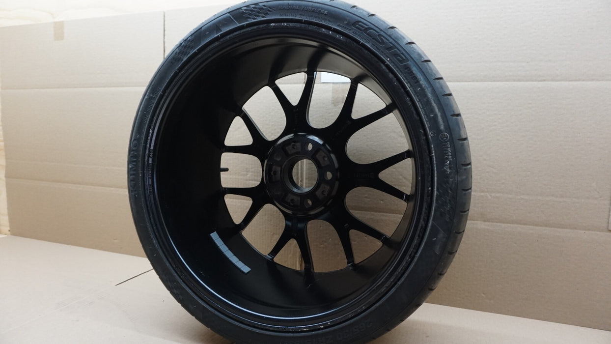BBS WHEEL 19" RIM CH105 9JX19H2 ET20 5X130 TIRE 265/30ZR19 93Y KUMHO BLACK
