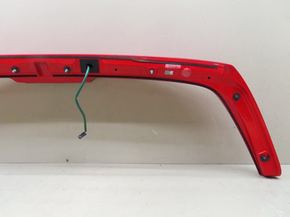 2013-2015 CHEVROLET SPARK REAR TAILGATE SPOILER W/ 3RD THIRD LIGHT OEM 95262126