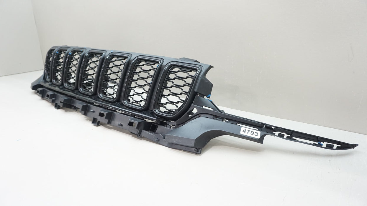 2021-2023 JEEP GRAND CHEROKEE FRONT UPPER RADIATOR GRILLE GRILL W HARNESS OEM