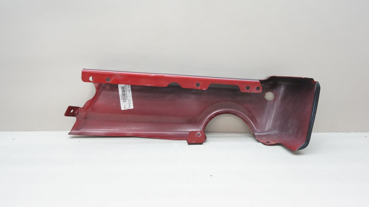 2021-2025 FORD F-150 REAR LEFT DRIVERS SIDE BUMPER END CAP W/ SENSOR HOLE OEM