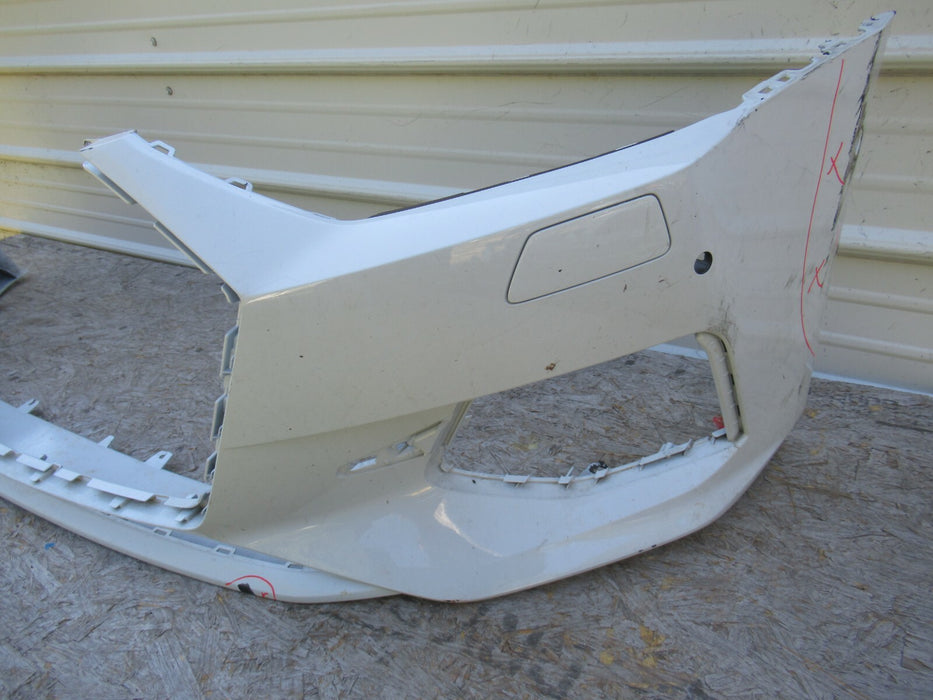 2019-2020 AUDI A7 FRONT BUMPER COVER PANEL PLASTIC WHITE 4K8807096 19 20 OEM