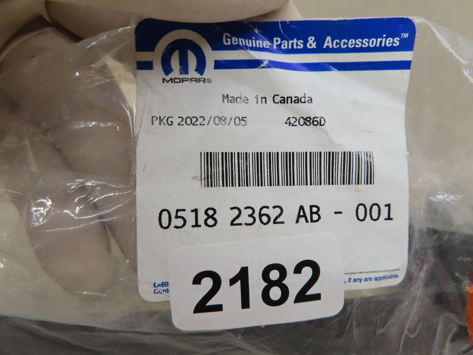 2019-2024 DODGE RAM 1500 FRONT RIGHT PASSENGER FENDER SPAT OEM 05182362AB