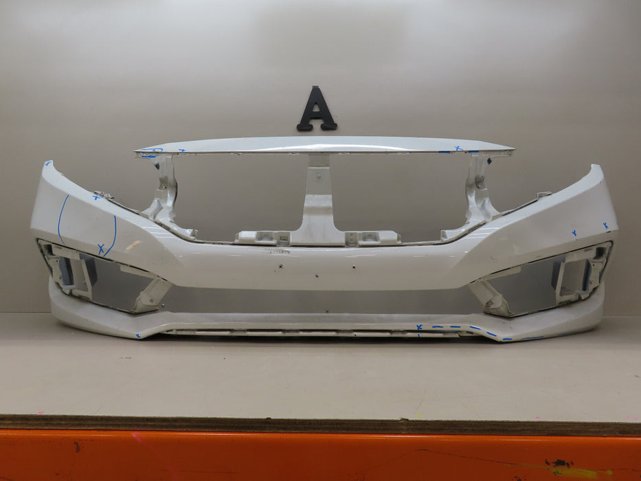 2019-2020 HONDA CIVIC FRONT BUMPER COVER OEM 71101 TBA A500