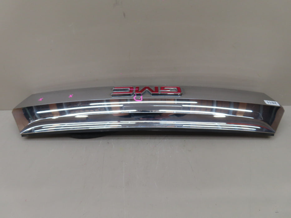 2010-2017 GMC Terrain Chrome Rear Hatch Handle Trim Backup Camera OEM 23333994