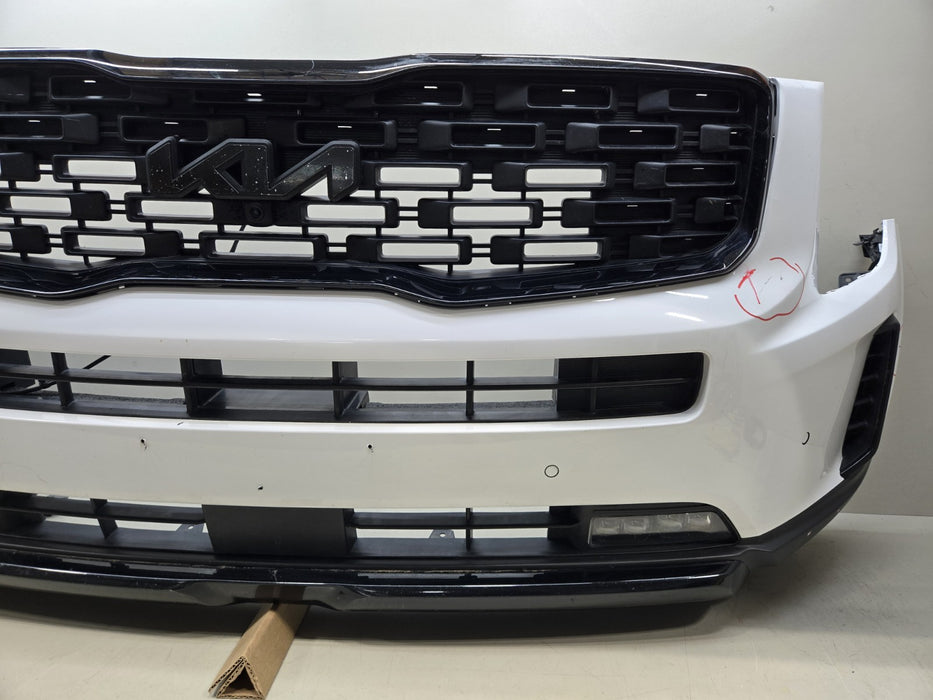 2020 2021 2022 KIA TELLURIDE FRONT COMPLETE BUMPER COVER OEM