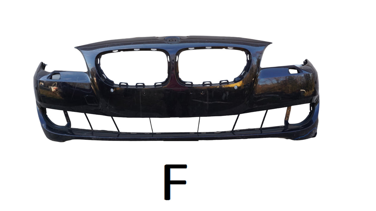 2011-2013 BMW 5 SERIES (SD) FRONT BUMPER COVER PRIMED OEM 51117285965 2011-2013