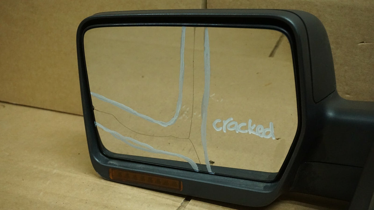 2004-2006 FORD F-150 FRONT LEFT DRIVER SIDE REAR VIEW MIRROR AFTERMARKET 4 05 06