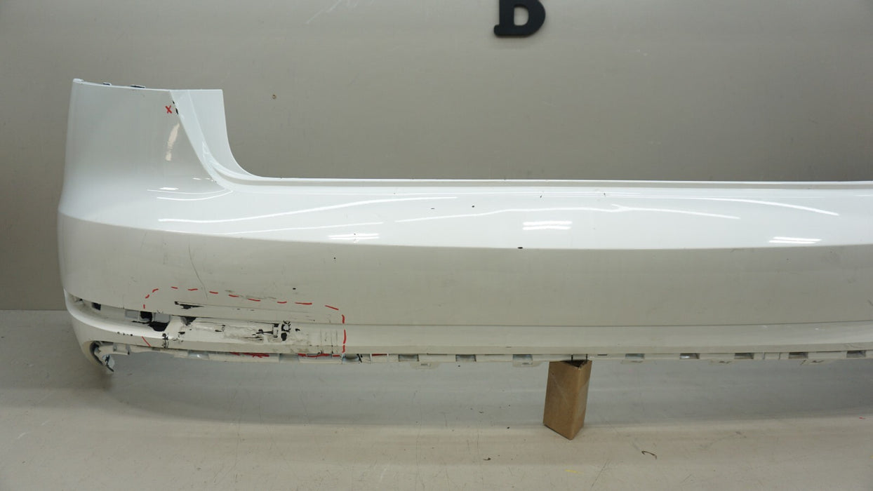 2017 AUDI A4 QUATTRO PREMIUM 4DR SEDAN REAR BUMPER COVER PANEL OEM 8W5807511F