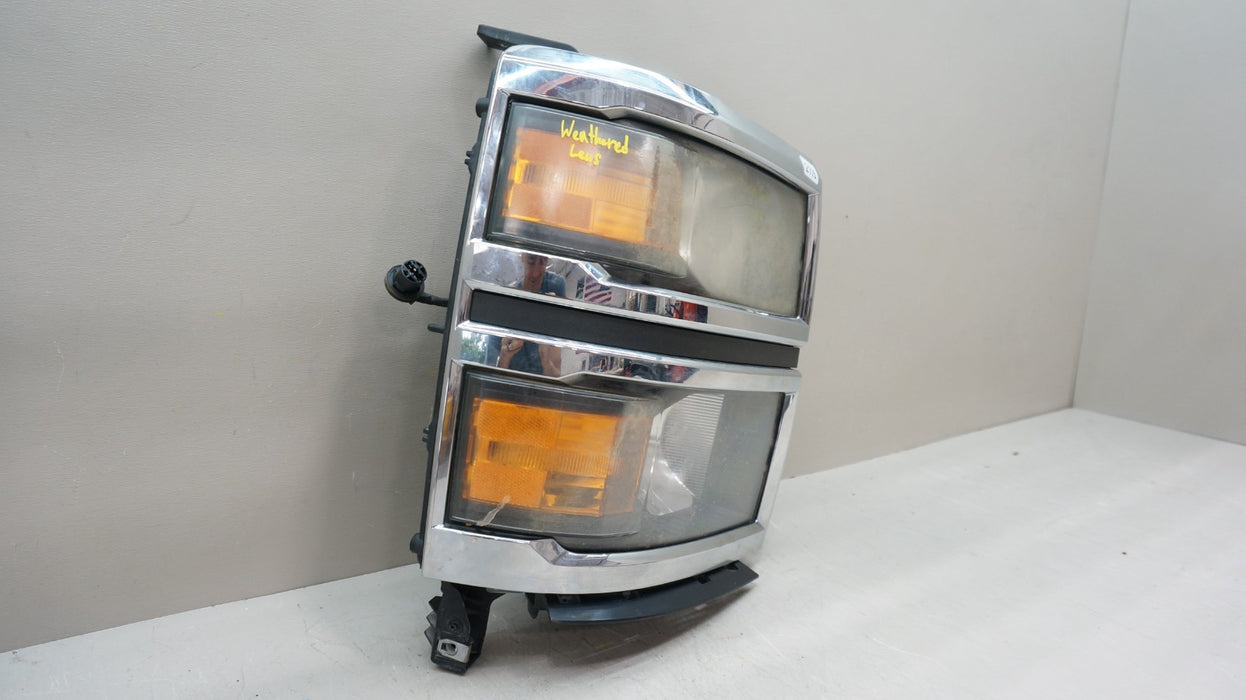 2014-2015 CHEVROLET SILVERADO 1500 RIGHT PASSENGER SIDE HALOGEN HEADLIGHT OEM