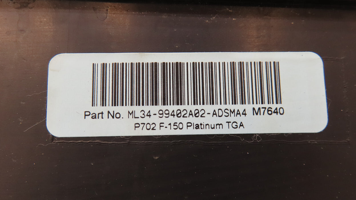 2021-2023 FORD F-150 F150 PLATINUM REAR TAILGATE MOLDING TRIM OEM