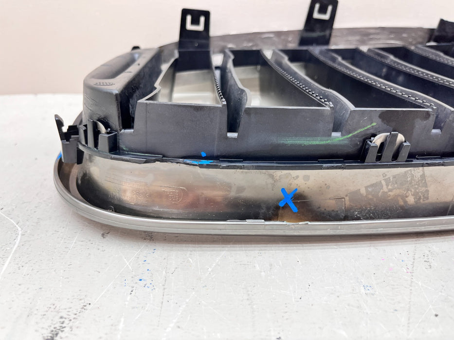 2018-2021 BMW X4 G02 RH RIGHT UPPER KIDNEY GRILLE OEM BM011.2Y20.XX00