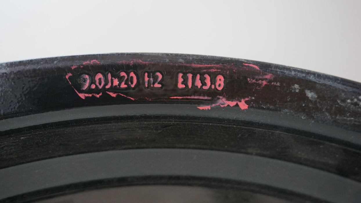 2009-2012 ASTON MARTIN ONE-77 Q SERIES FRONT 10 SPOKE WHEEL RIM 20X9 20" OEM