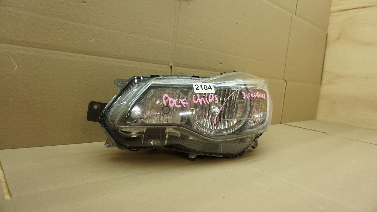2012-2015 SUBARU XV CROSSTREK IMPREZA LEFT DRIVER SIDE HEADLIGHT HALOGEN OEM