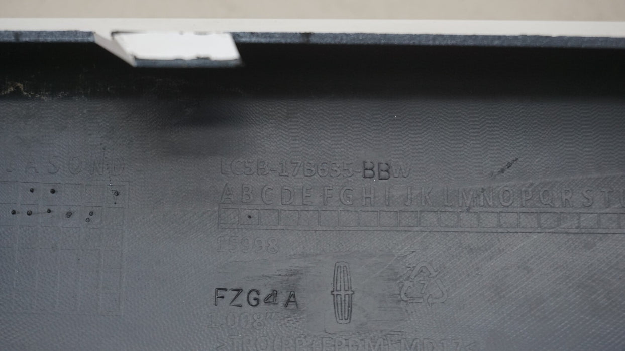2020-2021 LINCOLN AVIATOR FRONT LOWER BUMPER COVER VALANCE OEM LC5B-17B635-BBW