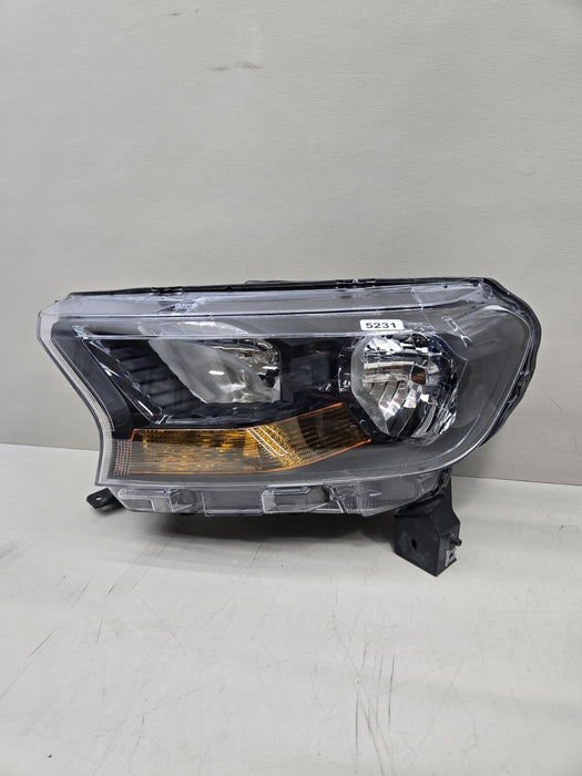 2019-21 Ford Ranger XL LH Driver Halogen Headlight Head Lamp OEM