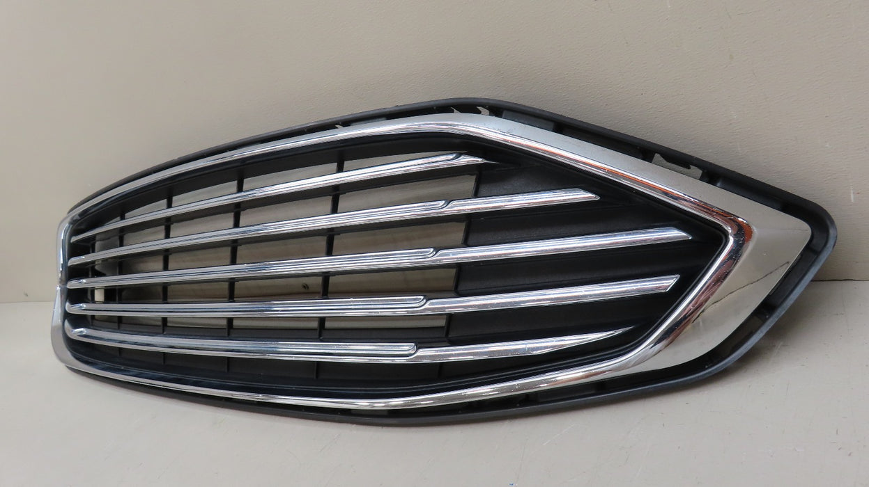 2017-2018 FORD FUSION FRONT UPPER BUMPER GRILLE GRILL OEM HS73-8150-AEW