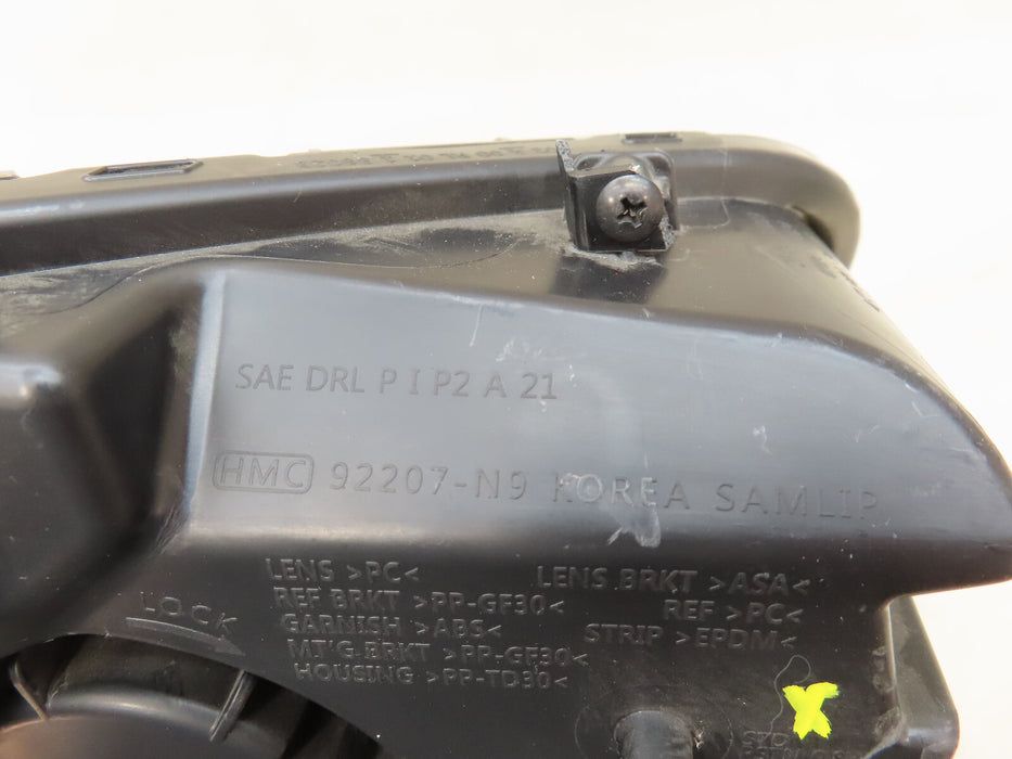 2022 2023 HYUNDAI TUCSON FRONT LEFT DRIVER SIDE LED DAYTIME RUNNING LIGHT OEM