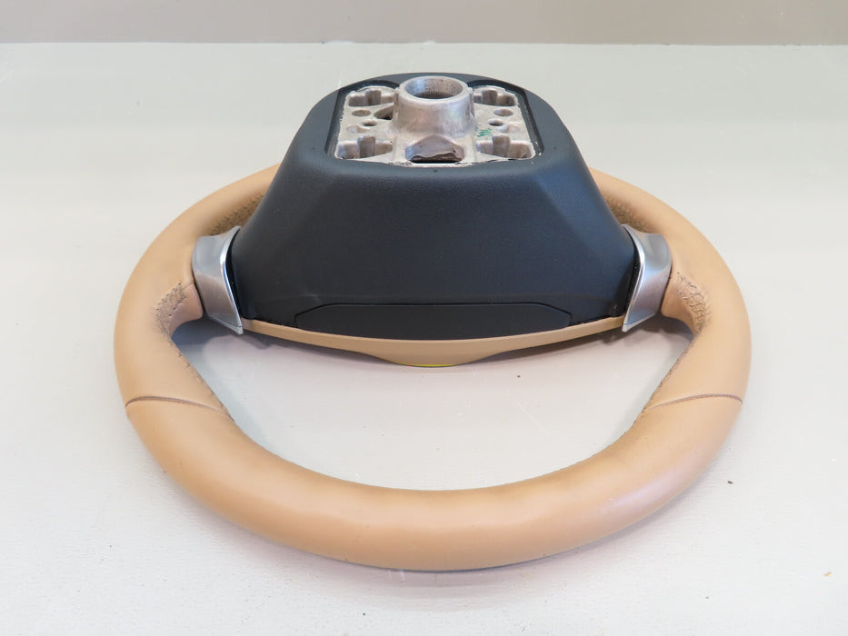 2011-2016 PORSCHE CAYENNE S STEERING WHEEL OEM 991.347.803.42