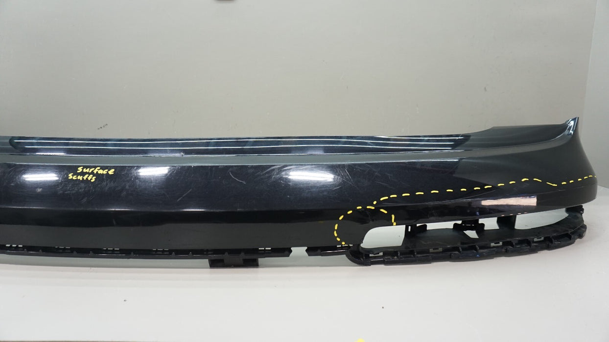 2010-2015 AUDI Q7 REAR UPPER BUMPER COVER PANEL PLASTIC OEM 4L0807511G