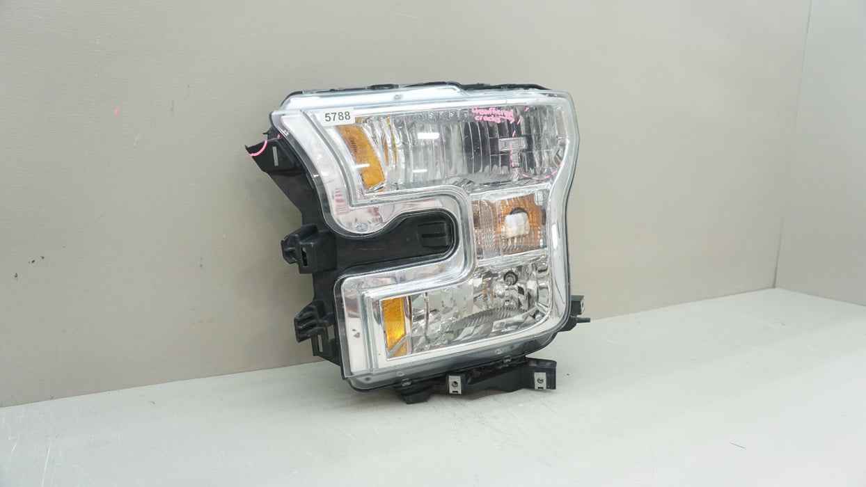 2015-2017 FORD F-150 F150 FRONT LH LEFT DRIVER SIDE HALOGEN HEADLIGHT OEM