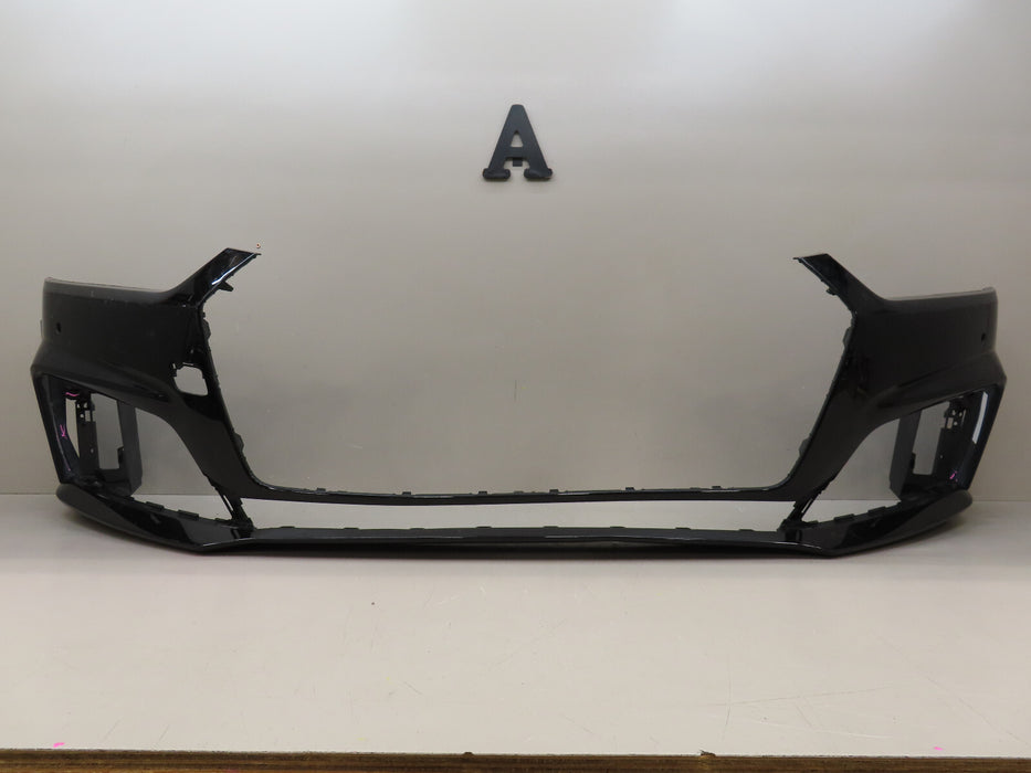 2017 2018 2019 AUDI A4 S4 B9 S-LINE FRONT BUMPER COVER OEM 8W0807437.F
