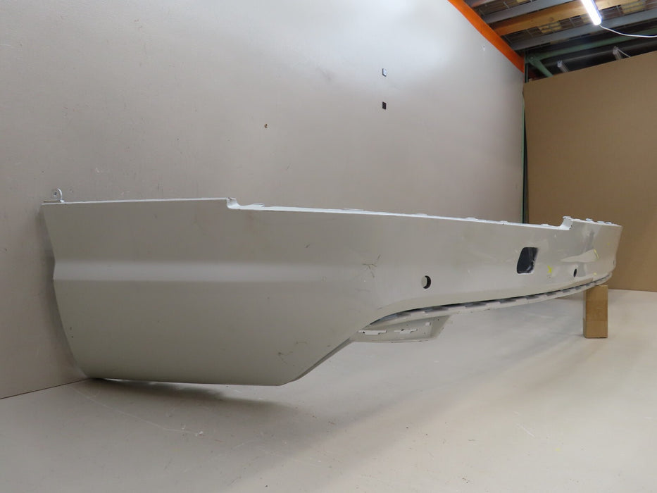 2017-2019 AUDI Q7 4DR SUV REAR LOWER BUMPER COVER PANEL PLASTIC OEM 4M0807527