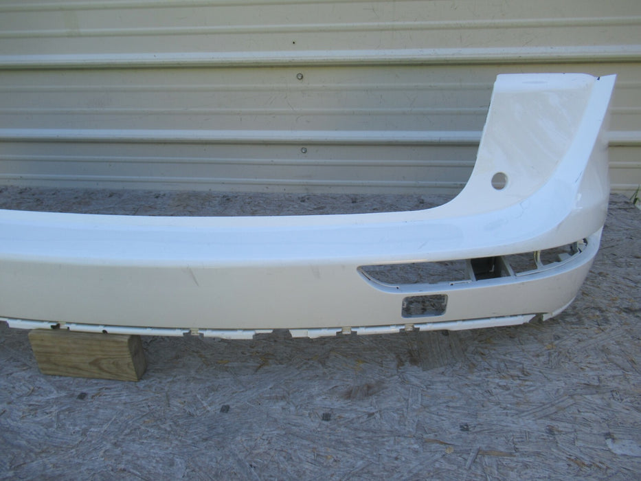 2009-2012 AUDI Q5 REAR BUMPER COVER PANEL PLASTIC WHITE 8R0807385C OEM