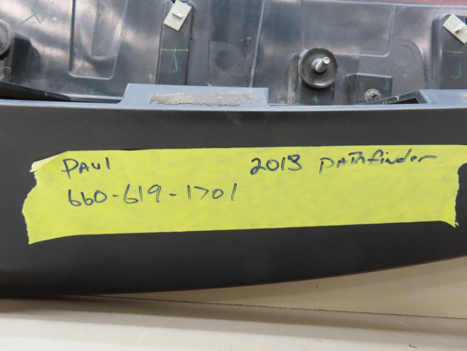 2013-2020 NISSAN PATHFINDER REAR TRUNK TAILGATE LEFT GATE SPOILER OEM