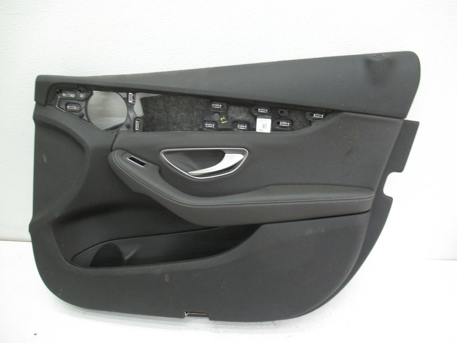2015-2018 MERCEDES C300 W205 FRONT RIGHT PASSENGER SIDE INTERIOR DOOR PANEL OEM