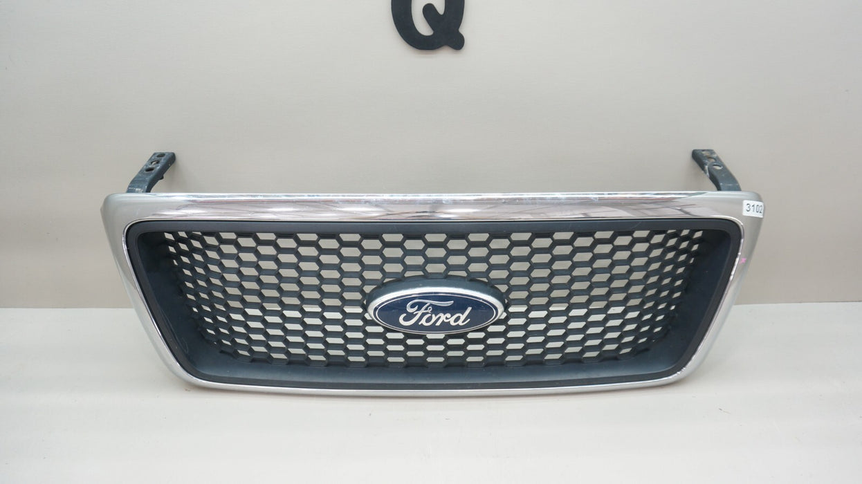 2004-2008 FORD F-150 F150 FRONT UPPER BUMPER RADIATOR GRILLE OEM 4L34-8200
