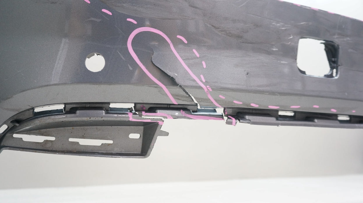 2017-2019 AUDI Q7 REAR LOWER BUMPER COVER VALANCE OEM 4M0807527B